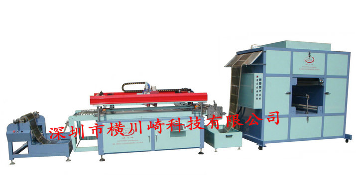 電熱膜全自動絲印機，石