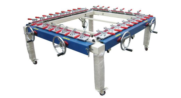 拉網(wǎng)機(jī),絲印網(wǎng)版拉網(wǎng)